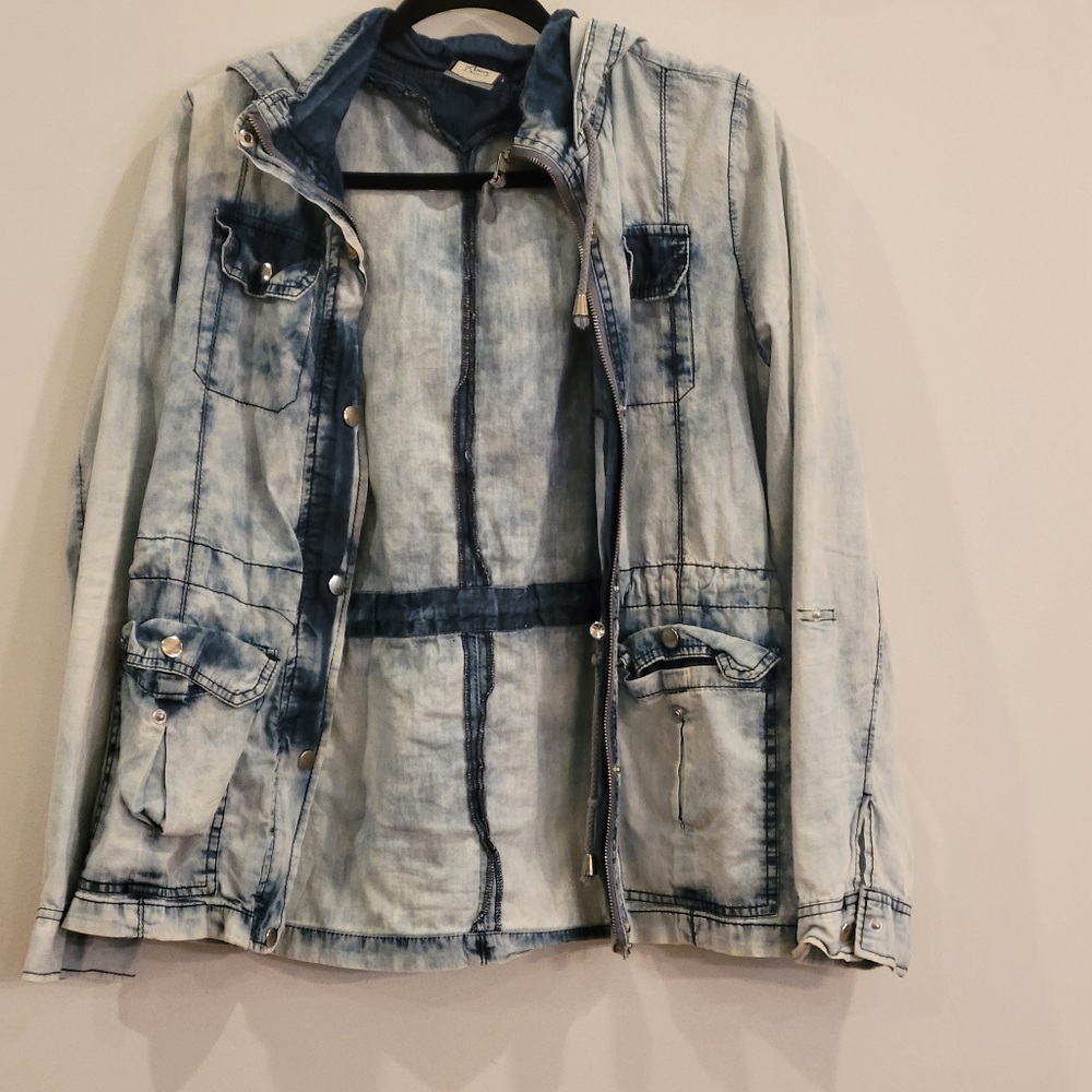 Jean Hooded Jacket